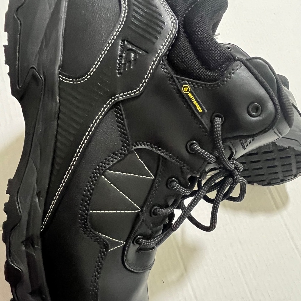 Boots Ace Men's Black Work Piston Mid-Aluminium